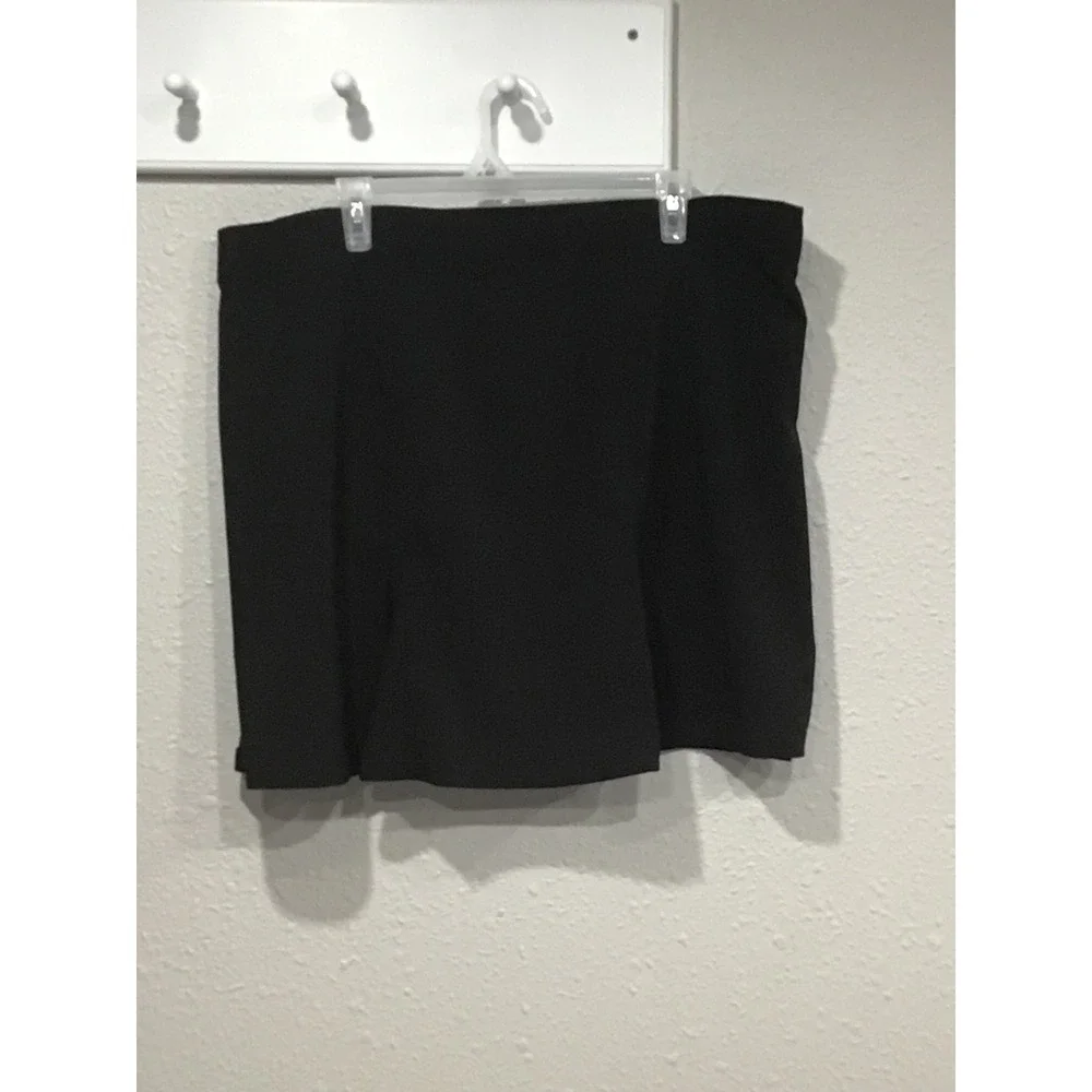 RipSkirt Hawaii‎ Black Wrap Skirt Length 2 XXL Beach Vacation Travel Resortwear